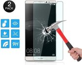 Gratis 1+1 Screenprotector Glass Tempered Glass Doorzichtig 2 stuks voor Huawei Mate 8