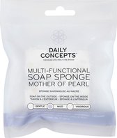 "Daily Concepts" | Multi functionele zeep spons Mother of Pearls - Multi Functional Soap Sponge Mother of Pearl