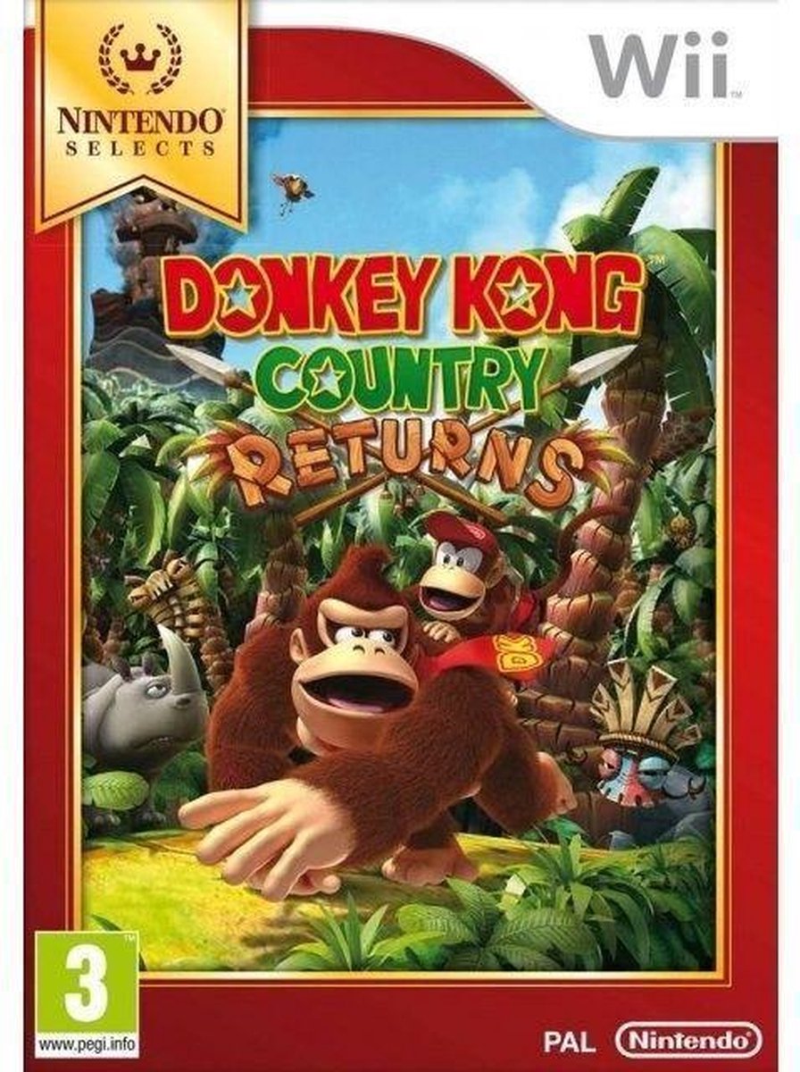 Nintendo Donkey Kong Country Returns Wii Standard Anglais | Jeux | bol.com