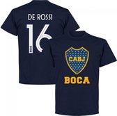 Boca Juniors CABJ De Rossi T-Shirt - Navy - XXL