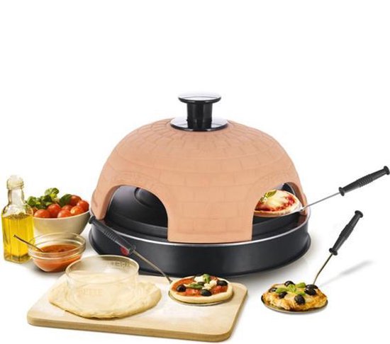 Emerio PO-115984 - Pizzarette - 6 personen