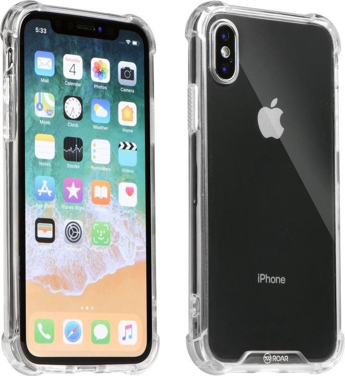 Armor Jelly Case Roar Geschikt voor Iphone 6/6S Plus - transparent