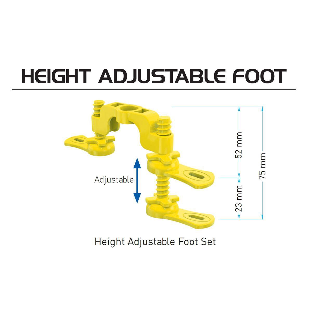 Douchegoot Duscheline Premium Style Mat Zwart 70cm