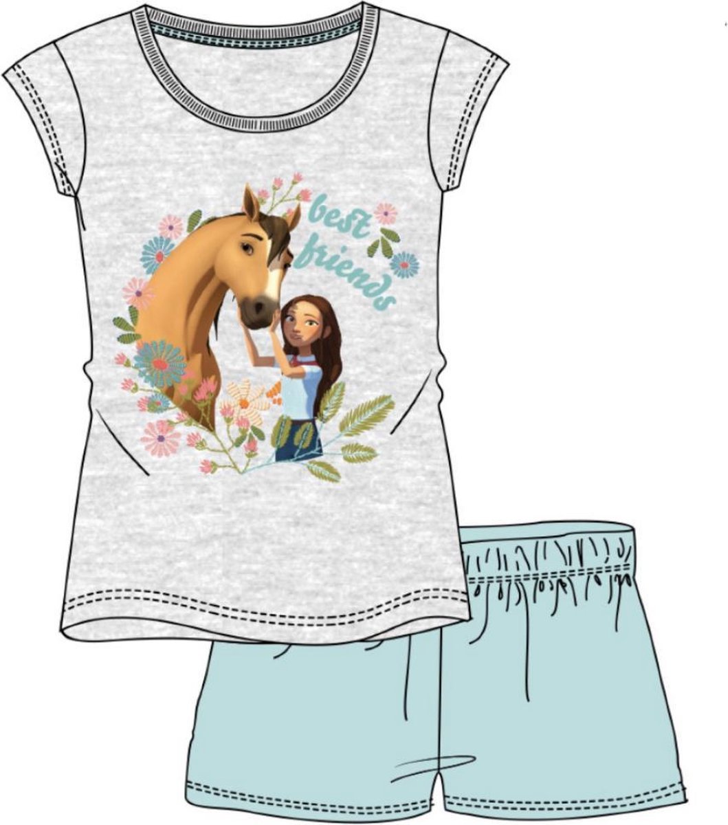 Spirit pyjama - korte mouw - maat 116 cm / 6 jaar