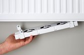 SpeedComfort Radiator Ventilator Uitbreidingsset – Geschikt voor Single Plate Trio, Duo en Mono sets – Enkelplaats Radiatoren – Inclusief koppelkabel