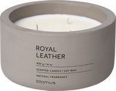 Bougie parfumée Blomus FRAGA Royal Leather (400 grammes)