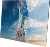 Het Vrijheidsbeeld | Plexiglas | Foto op plexiglas | Wanddecoratie | 120 CM x 80 CM | Schilderij | Aan de muur | Steden