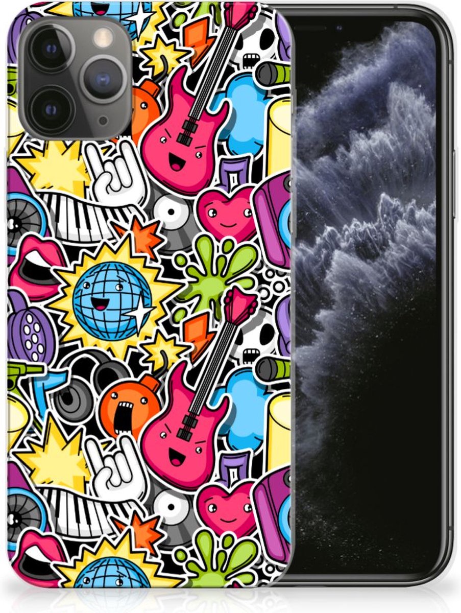 Apple iPhone 11 Pro Silicone Back Cover Punk Rock