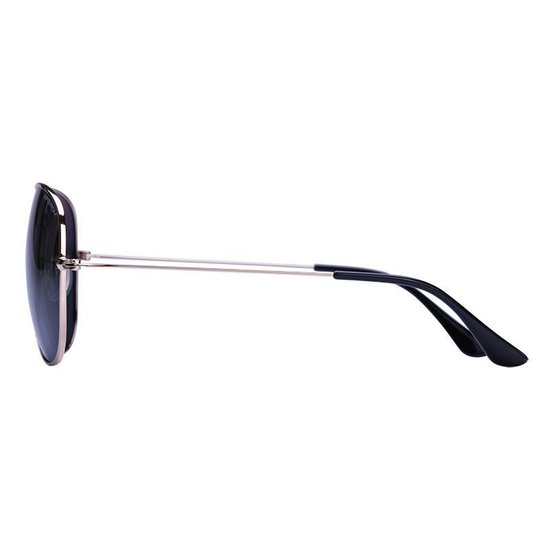 Nihao Yukon 1.1mm Polarized Lens - Anti-Allergic Shiney Gold Plated Frame - Smoke Base Lens - Anti reflect Coating - Beweegbare Neusvleugels - 100% UVA + UVB Bescherming van Nihao. — afbeelding 3