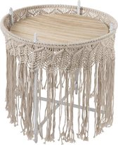J-Line bijzettafel boho l 45.5 x 43 x 43