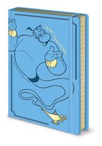 Disney - Aladdin - Schrijf Wensen Hier - A5 - Premium Notitieboek - Blauw