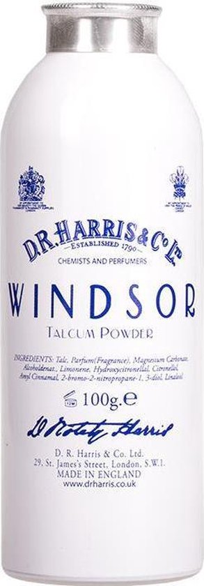 DR Harris talkpoeder Windsor 100gr