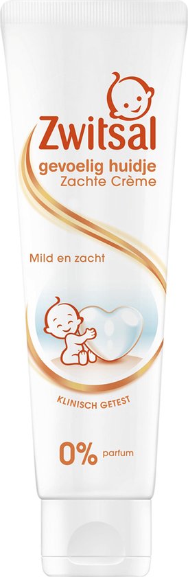 bol.com | Zwitsal Gevoelig Huidje Baby - 100 ml - Zachte Crème