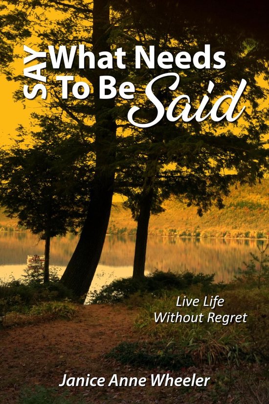 Say What Needs To Be Said - cover