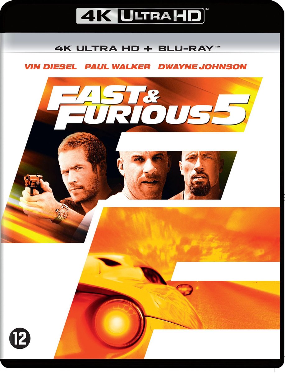 Fast & Furious 5 (4K Ultra HD Blu-ray)-
