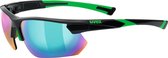 UVEX Sportstyle 221 Brillenglas groen/zwart