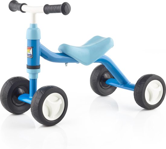 Product: Kettler Sliddy Boy - Loopfiets - Ergonomisch 2 voudig verstelbaar zadel - 1 tot 3 jaar - Blauw, van het merk Kettler
