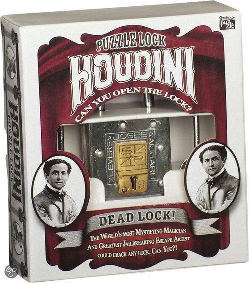 Houdini Puzzle Locks - Dead Lock | Games | bol.com
