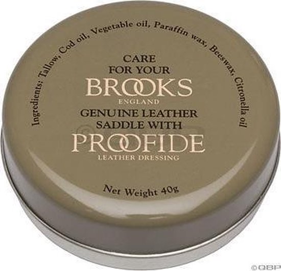 Brooks Proofide Leather Dressing Zadelvet - 40 gram | bol.com