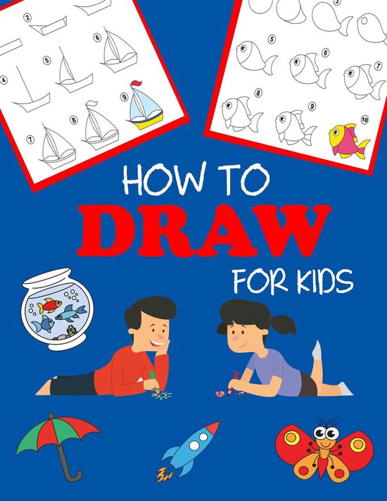 Step-by-Step Drawing Books - How to Draw for Kids - cover