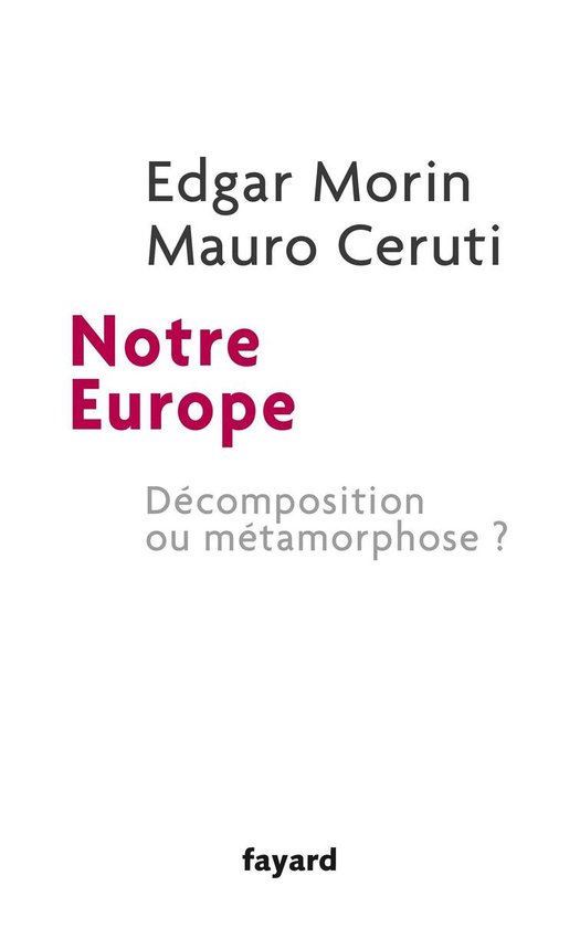 Notre Europe - cover