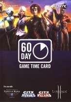 PrePaid Kaart / Game Time Card 60 Dagen