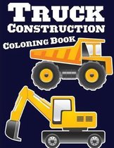 Truck Construction Coloring Book