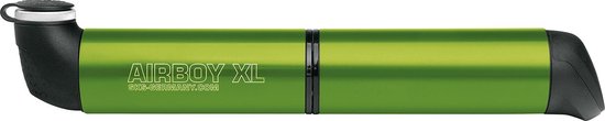 SKS Airboy Mini Pompe à Vélo – Double Chambre, 8 Bars Max, Pour Valves SV/DV – Fabriquée En Allemagne, Légère Et Pratique