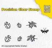 Precision clear stamps Nature fuchsia