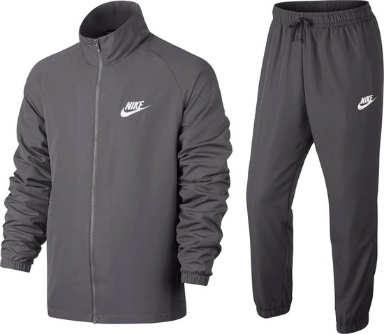 arm Terzijde Extreem belangrijk Nike Sportswear Trainingspak Trainingspak - Maat S - Mannen - grijs |  bol.com