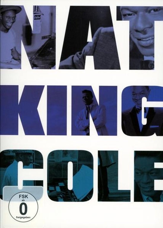 DVD-hoes van Nat King Cole: Afraid Of The Dark met blauwgetinte fotocollage en FSK 0-logo.
