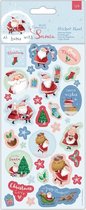 Sticker Sheet (2pk) - At Home with Santa