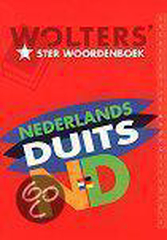 Cover van het boek 'Wolters' sterwoordenboek Nederlands-Duits'