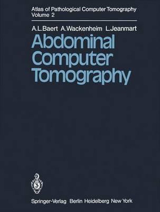 Atlas of Pathological Computer Tomography - cover