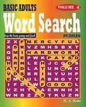Basic Adults Word Search Puzzles, Vol. 4