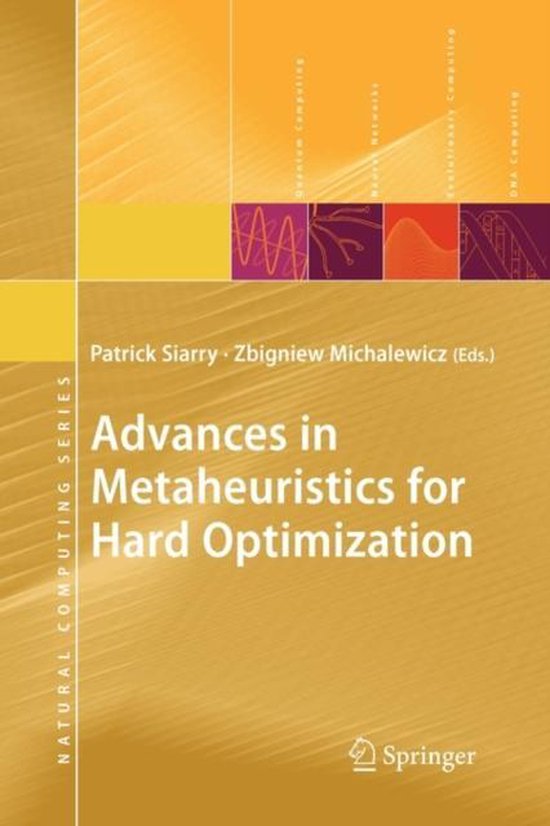 Advances in Metaheuristics for Hard Optimization - cover
