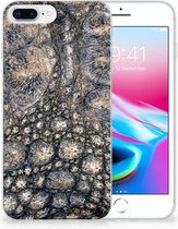 iPhone 7 Plus | 8 Plus Backcase Bumper Hoesje Krokodillenprint