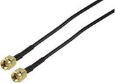 Valueline CABLE-542/1.5 coax-kabel 1,5 m SMA Zwart