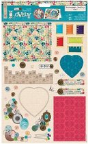 Decoupage Medley (2pk) - Sew Lovely - Cute Button