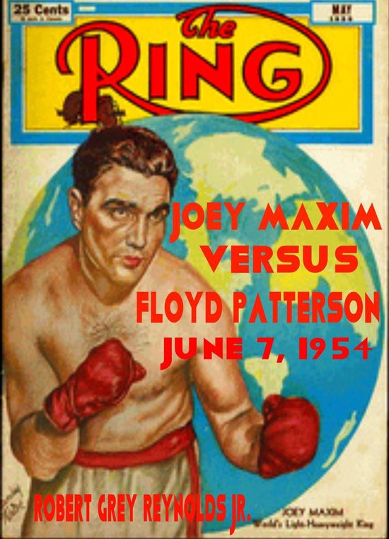 Joey Maxim Versus Floyd Patterson June 7, 1954 - cover