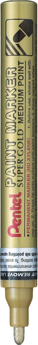 Pentel Paint Pen MMP10 Zilver