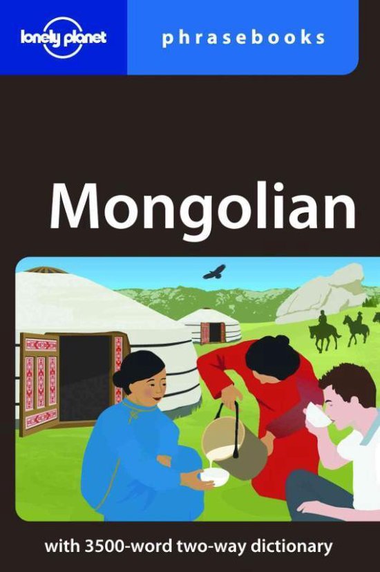 Lonely Planet Mongolian Phrasebook - cover