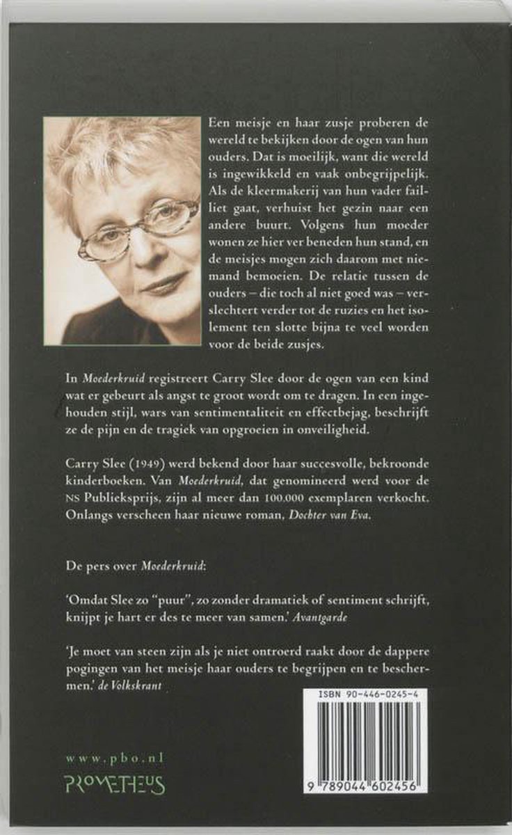 Moederkruid - back cover