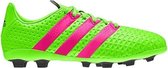 adidas ACE 16.4 FxG  Voetbalschoenen - Maat 36 - Unisex - groen/roze