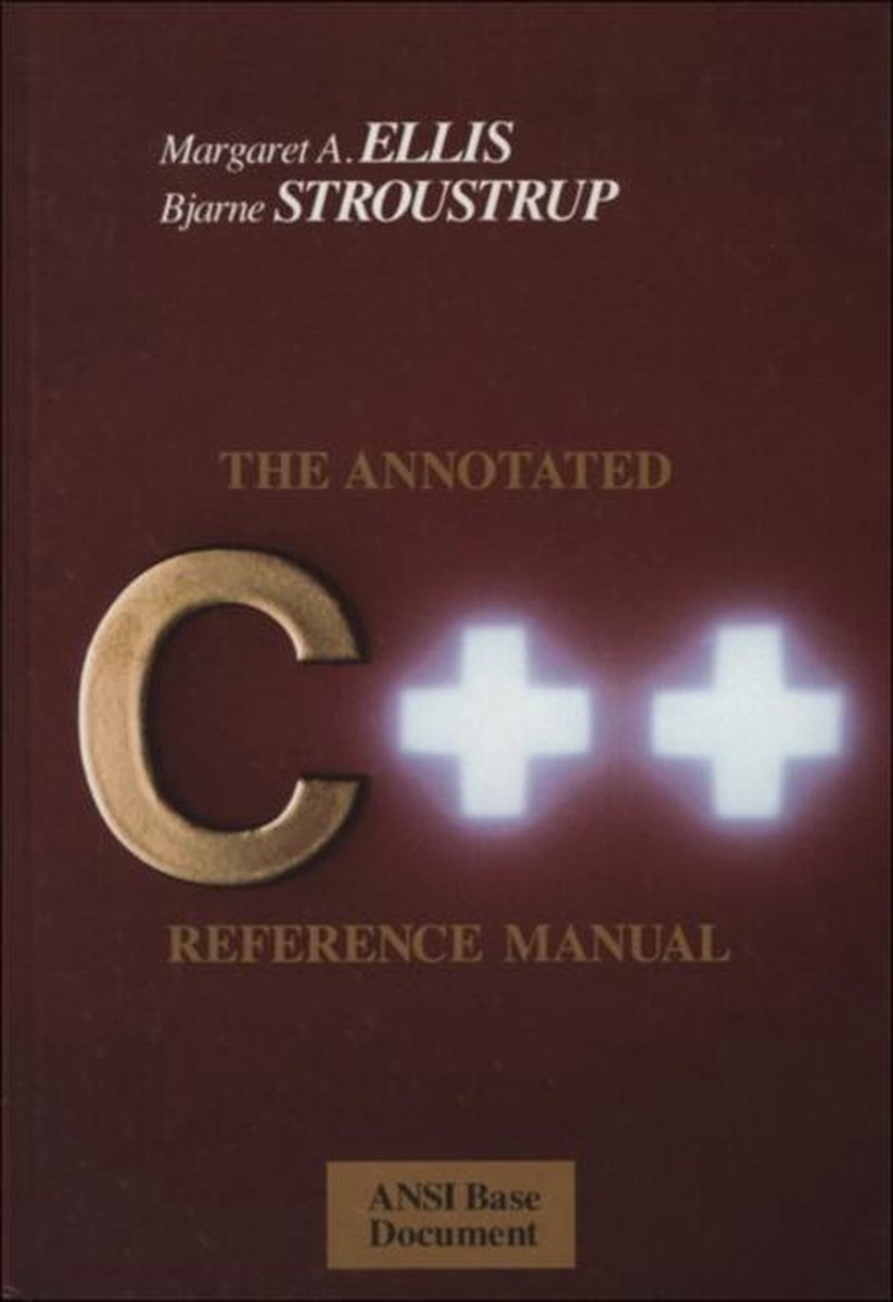 Omslag van The Annotated C++ Reference Manual