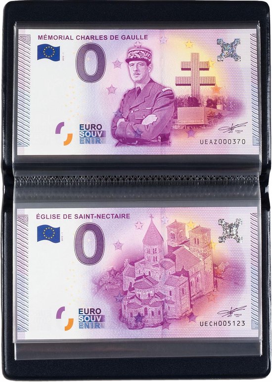 Thumbnail van een extra afbeelding van het spel Route zakalbum Euro-Souvenir bankbiljetten
