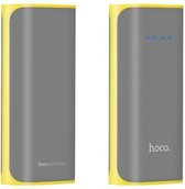 HOCO 5200mAh Powerbank B21-5200 Tiny Concave 5V/1A - Grijs