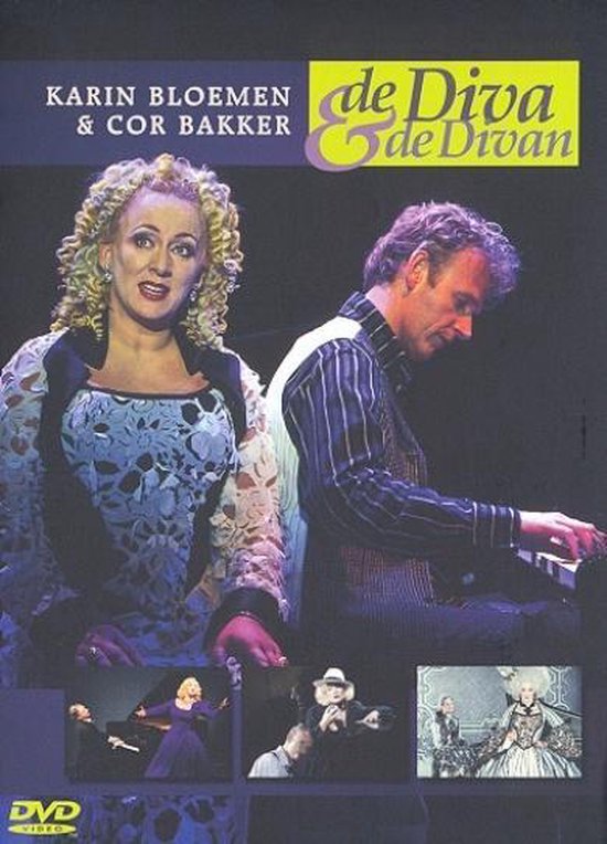 Cover van de film 'Karin Bloemen - Diva En Divan'