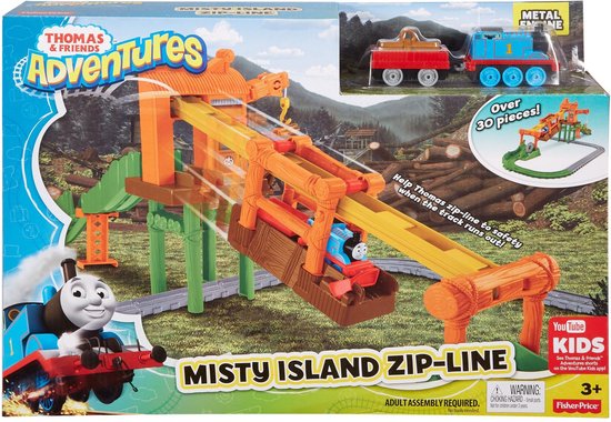 Nationale volkstelling wraak Opa Thomas de Trein Adventures Misty Eiland Kabelbaanset - Treinbaan | bol.com