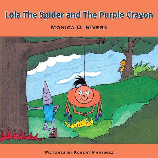 Lola the Spider and the Purple Crayon - cover